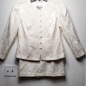 Nah Nah Collection Vintage Blazer & Skirt Outfit Suit Set